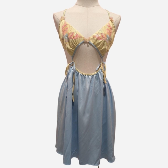 For Love And Lemons Dresses & Skirts - For Love & Lemons Pastel Butterfly Papillon Slip Dress (Large)‼️Open to Offers